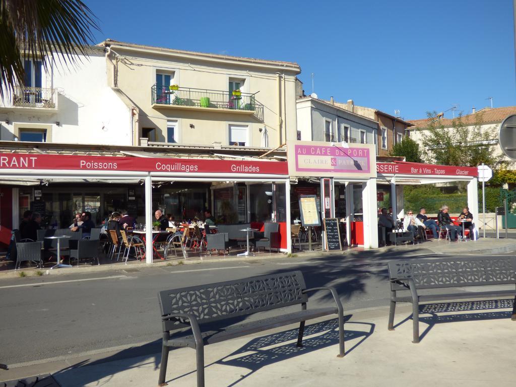 Hotel-Restaurant Du Port Mèze Exterior foto